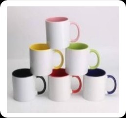 Custom printed 3 Tone Normal Handle Mug — Xeflux Margao Goa