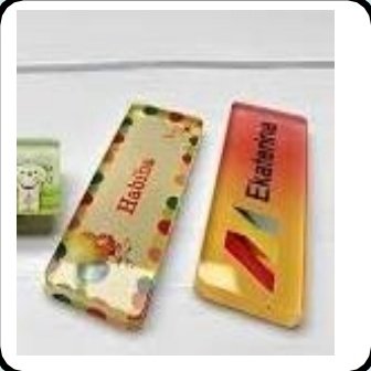 Custom printed Acrylic Name Plate — Xeflux Margao Goa