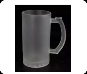 Custom printed Beer Frosted Mug — Xeflux Margao Goa