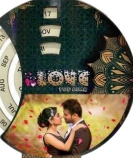 Custom printed C-4 Rotating Calendar — Xeflux Margao Goa