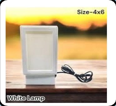 Custom printed RGB Rotating Photo Lamp — Xeflux Margao Goa