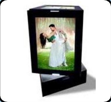 Custom printed Rotating Photo Frame (No Light) — Xeflux Margao Goa