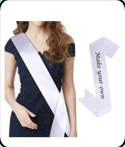 Custom printed Sash — Xeflux Margao Goa