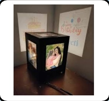Custom printed Shadow Box Photo Lamp — Xeflux Margao Goa